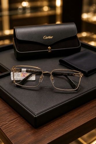 Gọng kính Cartier mạ vàng mã CT0200